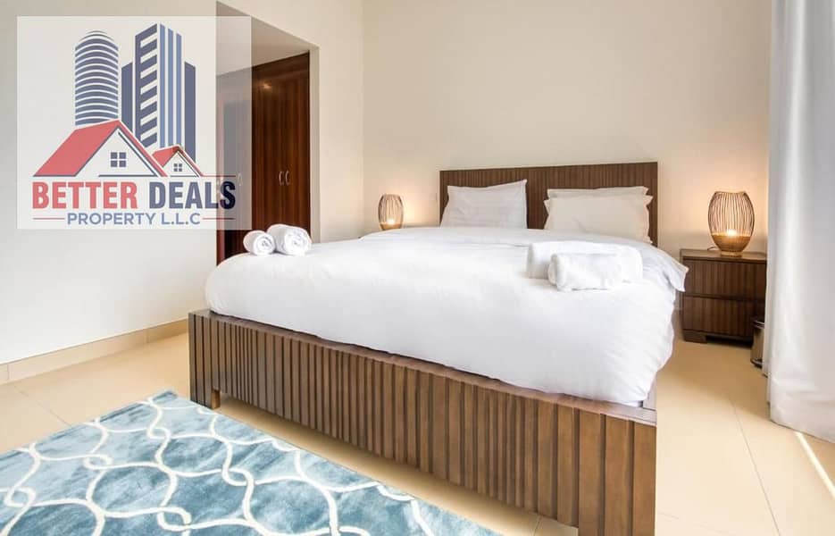 CHILLER FREE FULLY FURNISHED ONE BEDROOM APARTMENT IN STADUIM POINT