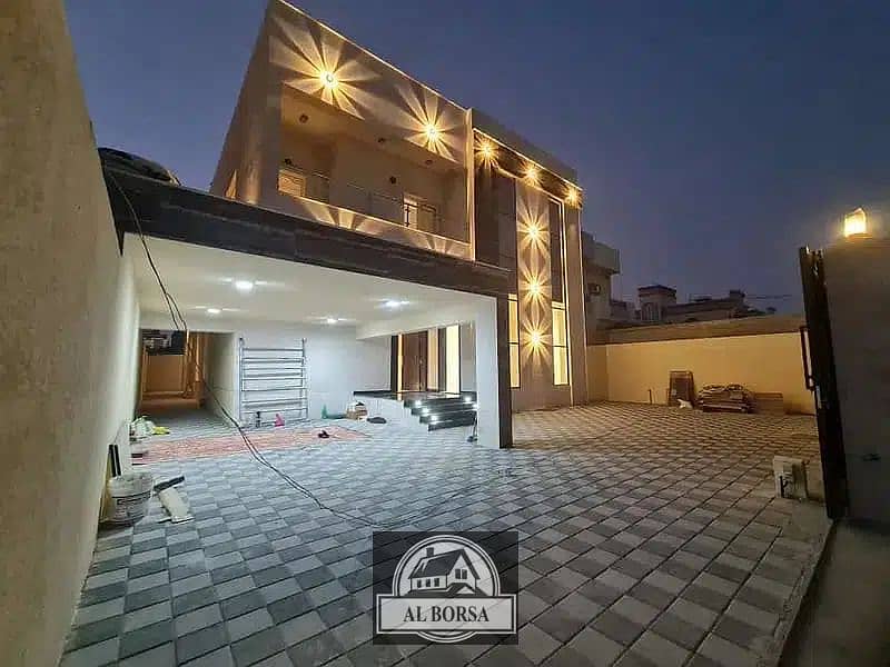 Without down payment and at a snapshot price for sale, a modern villa, European design, of the most luxurious villas in Al-Rawda area, super deluxe fi Without down payment and at a snapshot price for sale, a modern villa, European design, of the most luxurious villas in Al-Rawda area, super deluxe fi
