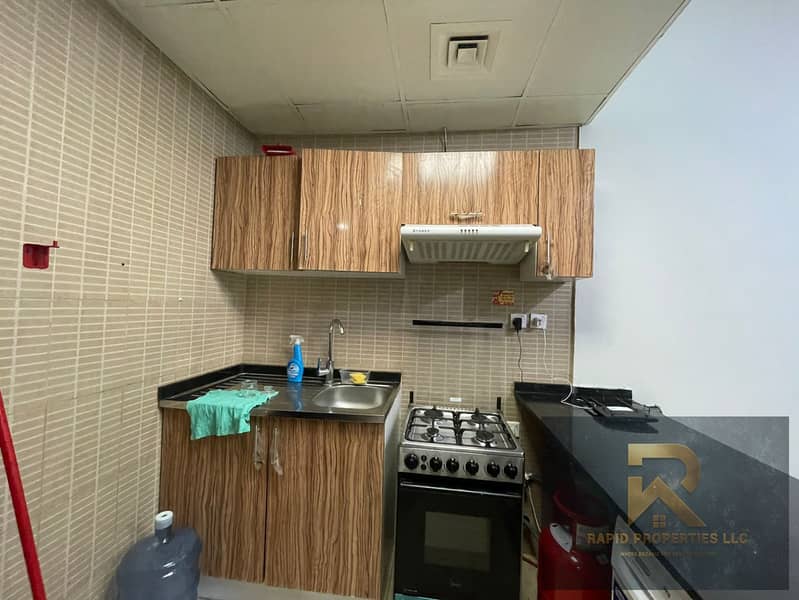 LOWEST PRICE AED 3,000 FULLY FURNISHED 1 BEDROOM HALL APARTMENT FOR