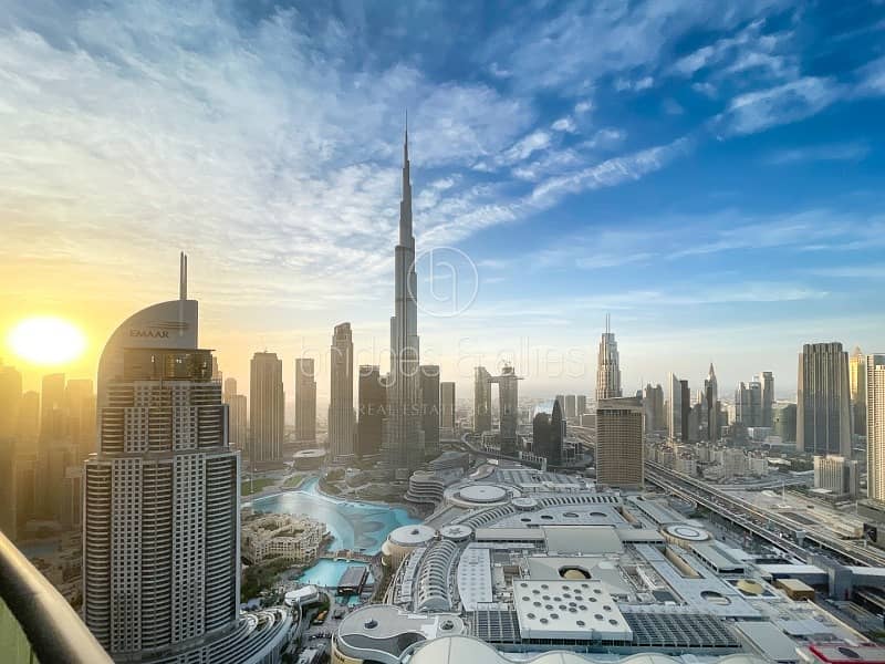 BURJ AND FOUNTAIN VIEW | SERVICED UNIT | FURNISHED