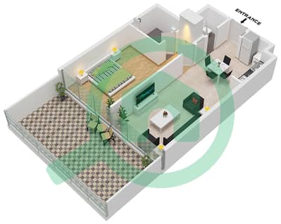 Celia Residence - 1 Bedroom Apartment Type/unit B / UNIT 13 FIRST FLOOR Floor plan