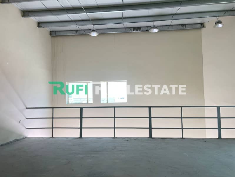 25 KW Power 2,000 SQFT Only Ground + Mezzanine Floor Warehouse for Rent