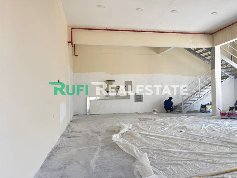 100 KW Power 7,891 SQFT Only Ground + Mezzanine Floor Warehouse for