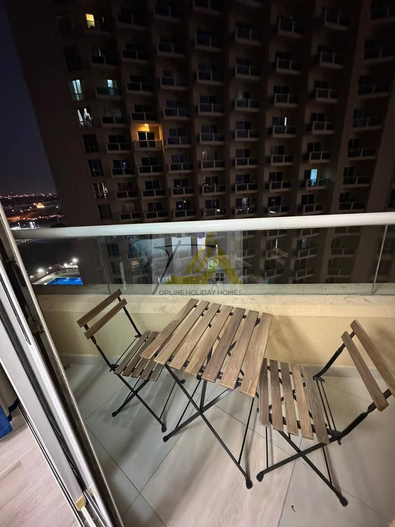 Recently Furnished Studio with Lake View Near Me'saim/Carrefour II in