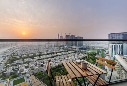 1 Bedroom Apartment for Rent in Sobha Hartland, Dubai - Manzil - Sleek 1BR nr Downtown w Burj views