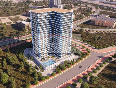 1 Bedroom Apartment for Sale in Dubai Land Residence Complex, Dubai - AerialView01. jpg