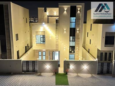 For annual rent in Ajman, Al Amra area, villa with 5 rooms