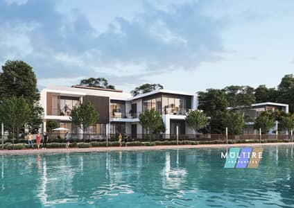 6 Bedroom Villa for Sale in Bukadra, Dubai - Hartland II villa-canal side-BoardWalk 02. jpg