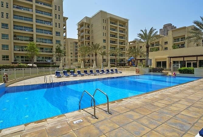 13 Vacant | 2 Bed + Study | Pool View | Well Kept