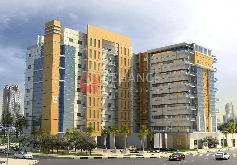 7 Nice One Bed|GooD ROI |1 Bed Room for Sale|Silicon Gate 4