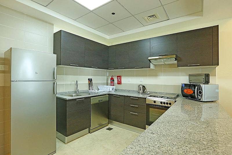 5 Duplex 2Bedrooms with Huge Balcony | Equipped Kitchen