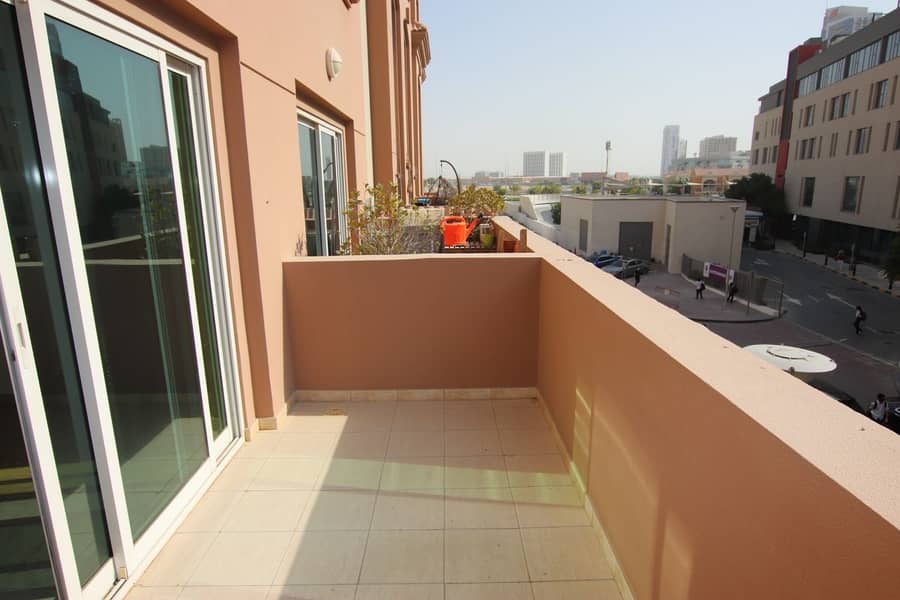 14 Duplex 2Bedrooms | Unfurnished | Balcony | Pool View