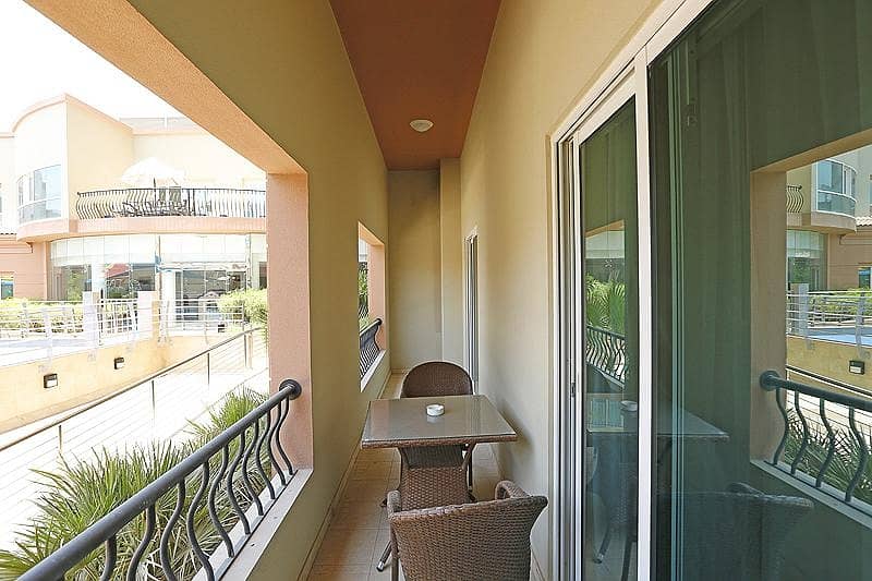 7 1BED+Balcony | Kitchen Fully Equipped |Unfurnished