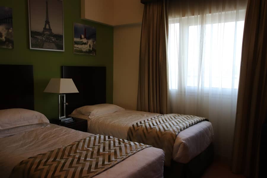 9 Good Sized 2Bedroom | With Balcony | Fully Furnished