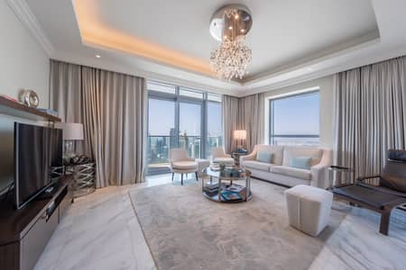 3 Bedroom Flat for Rent in Downtown Dubai, Dubai - High Floor | Vacant | Full Burj Khalifa View