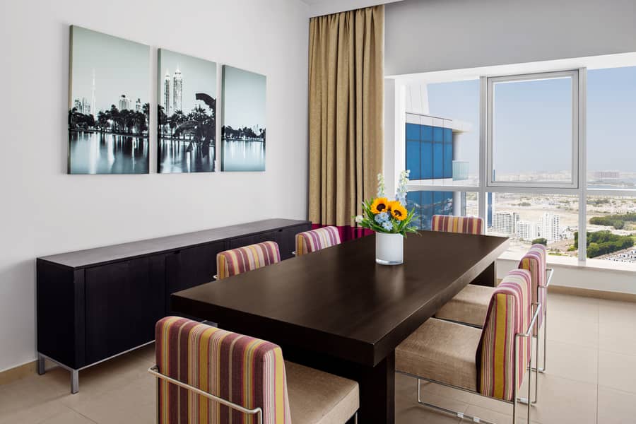 3 Three Bedroom Apartment_Dining Area. JPG