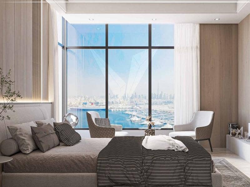 位于迪拜海港城，Riva Residence 1 卧室的公寓 1900000 AED - 9840866