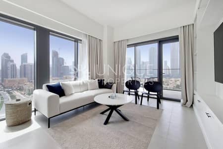 2 Bedroom Flat for Rent in Downtown Dubai, Dubai - Burj View | Fully Furnished | Vacant Now