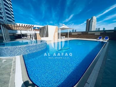 2 Bedroom Apartment for Rent in Al Mamzar, Sharjah - Spacious 2bhk,Ac free,Corniche View,Parking free,Gym free,Swimming Pool free,Master Bedroom