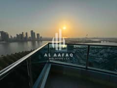 Spacious 3bhk |  All Master Bedrooms |  Car Parking free| Corniche View | Chiller free