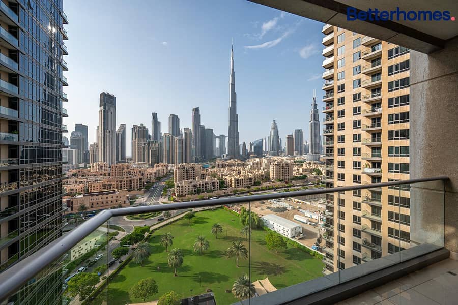 Full Burj View | Spacious | Maids