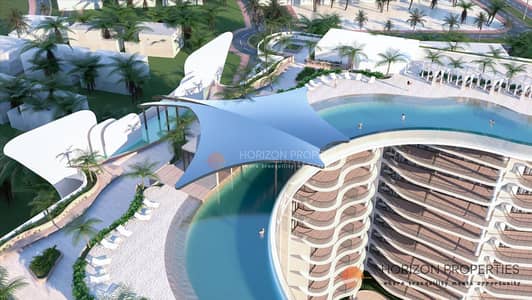 2 Bedroom Apartment for Sale in Al Marjan Island, Ras Al Khaimah - Sea and Pool View | Manta Bay | Tower Bay