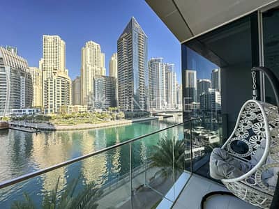 3 Bedroom Apartment for Sale in Dubai Marina, Dubai - Panoramic Marina View | Luxury Living | Vacant