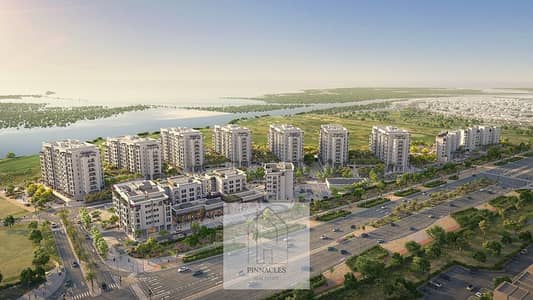 2 Cпальни Апартамент Продажа в Яс Айленд, Абу-Даби - ALDAR_Ansam2_CGI03_Aerial_04. jpg