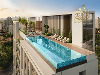 1 Спальня Апартамент Продажа в Дубай Спортс Сити, Дубай - Rooftop Infinity Pool-02. jpeg