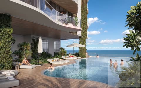 迪拜海港城， 迪拜 2 卧室单位待售 - Render_ThePierResidence_Pool Lifestyle_Rev02-3. jpg