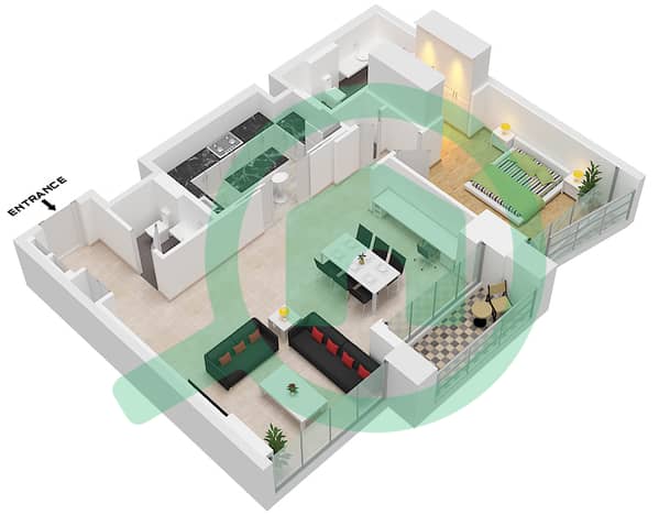 Type Executive-B1 Floor 10