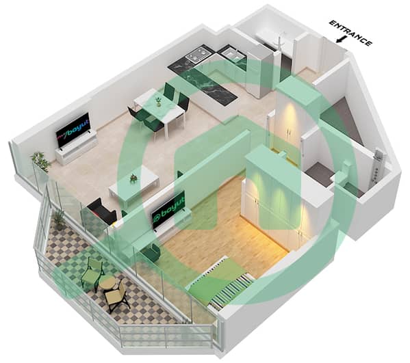 Type A Unit 5 Floor 3