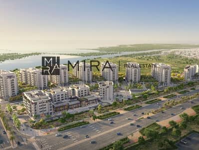 2 Cпальни Апартаменты Продажа в Яс Айленд, Абу-Даби - ALDAR_Ansam2_CGI03_Aerial_04. jpg