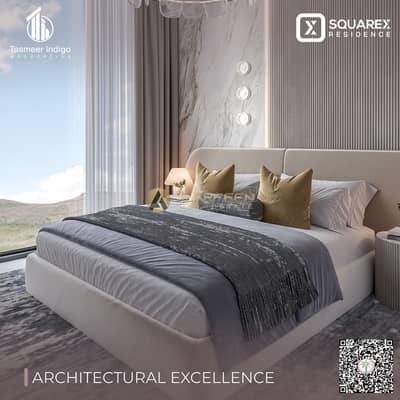 1 Спальня Апартаменты Продажа в Джумейра Вилладж Серкл (ДЖВС), Дубай - Squarex Residence (7). jpeg