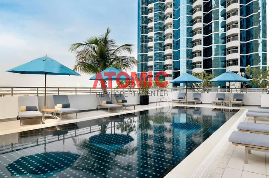 Furnished studio in JLT Serviced apartment in Laguna movenpick hotel