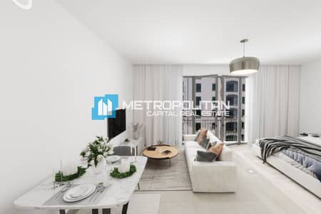 Studio for Sale in Yas Island, Abu Dhabi - Furnished Studio | High Floor | BUA 464 SQF