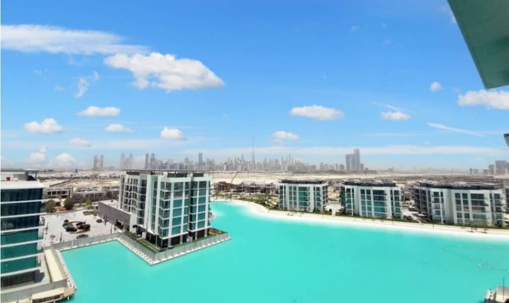 Fully Furnished | Lagoon and Burj Khalifa View | Well Maintained