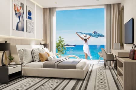1 Bedroom Hotel Apartment for Sale in The World Islands, Dubai - Balcony. jpg