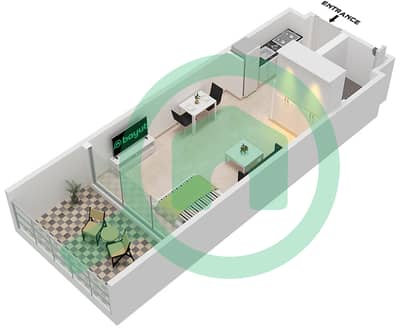 المخططات الطابقية لتصميم الوحدة 3 FLOOR 1 شقة استوديو - الأقصر بواسطة امتياز