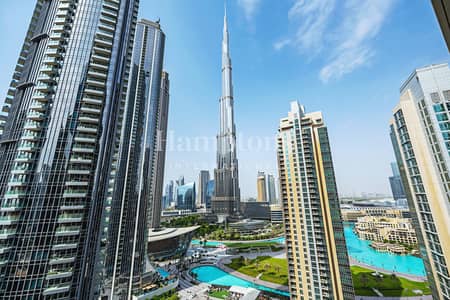 3 Bedroom Flat for Rent in Downtown Dubai, Dubai - Burj Khalifa View | High Floor | New | Vacant