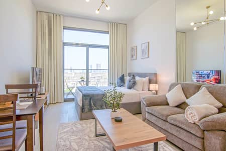 Studio for Rent in Dubai Studio City, Dubai - Sitting Area1. jpg