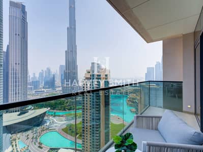3 Bedroom Flat for Rent in Downtown Dubai, Dubai - All Bills Included | High Floor | Fully Upgraded