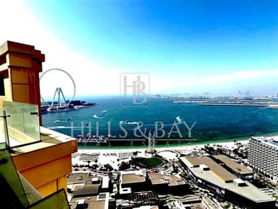 5 Bedroom Penthouse for Rent in Jumeirah Beach Residence (JBR), Dubai - Skyline | Luxurious 5-Bedroom Penthouse