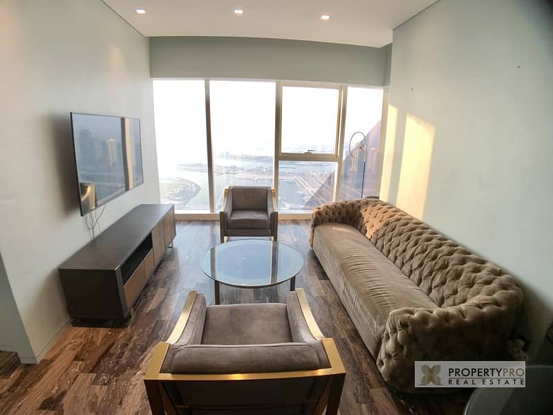 Vacant FENDI 2 BHK | Sea, Palm & Marina View