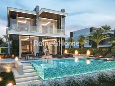 7 Bedroom Villa for Sale in DAMAC Lagoons, Dubai - EXCLUSIVE 7 Beds with Pool and Lagoon View