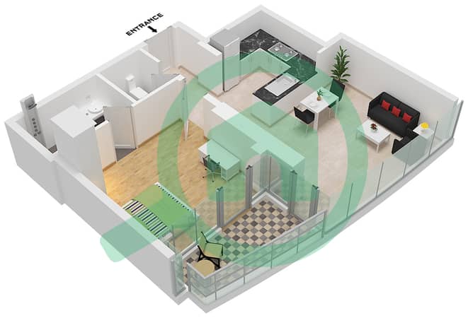 Type 6b Floor 2-5,7-13,15,17-25,27,29-32