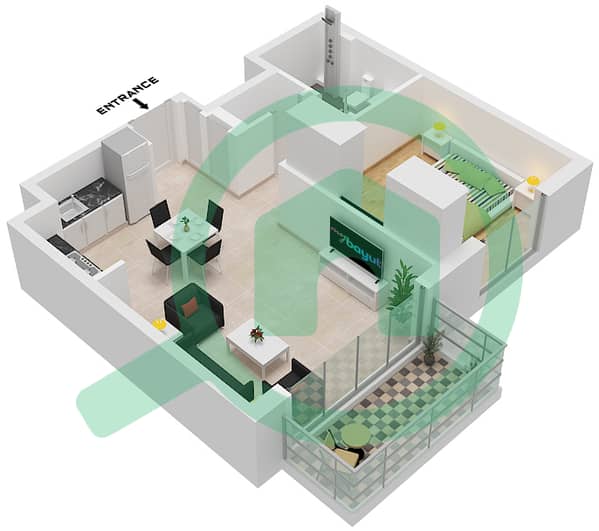 Type A Unit 6-7 Floor 2-10