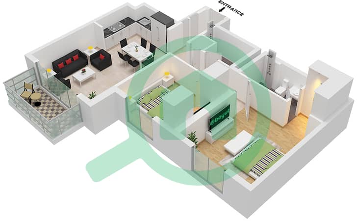 Type B Unit 10 Floor 2-10