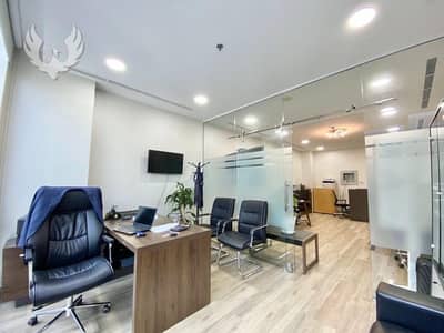 Office for Rent in Business Bay, Dubai - Fully Furnished and Equipped | Closed Partition