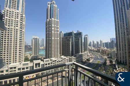 2 Bedroom Flat for Rent in Downtown Dubai, Dubai - Two Bedroom | Unfurnished | Fountain view